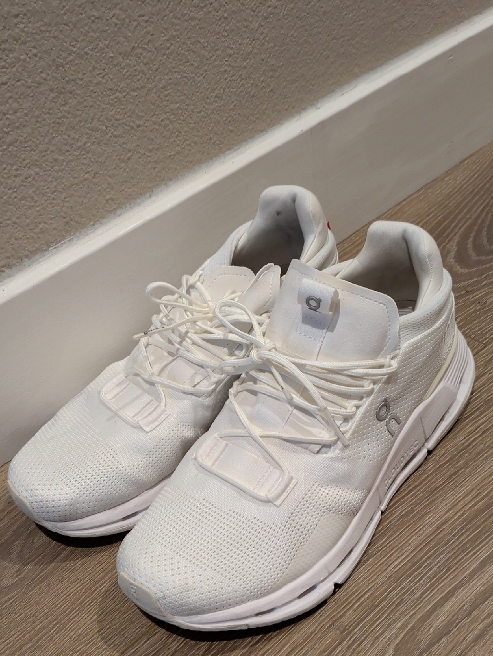 On Running White Athletic Shoes